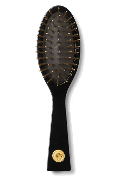 Versace Home 'medusa '95' Small Hairbrush In Black
