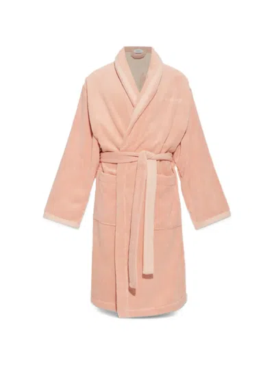 Versace Home Medusa-motif Belted Robe In 핑크