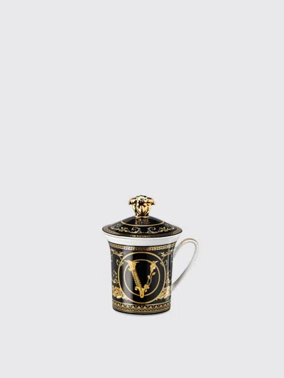Versace Home Tea And Coffee Lifestyle  In Black
