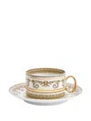 Versace Home Virtus Gala Tea Cup & Saucer (set Of Six) In Neutral