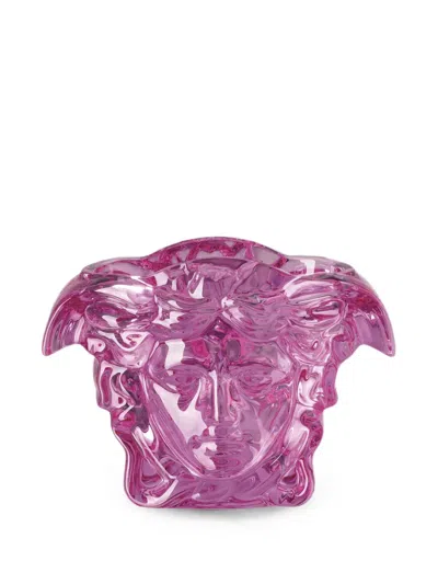Versace Home X Rosenthal Medusa Vase In Pink
