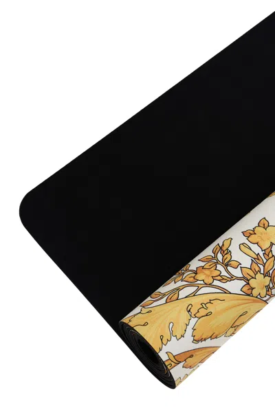 Versace Home Yoga Mat 'materassino Yoga Stampa Allover' In Multi