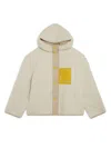 Versace Hooded Jacker In Neutrals
