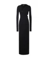 Versace Cutout Hooded Stretch-jersey Maxi Dress