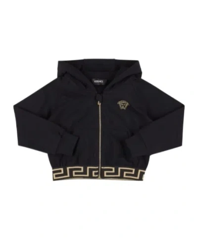 Versace Hooded Zipper Hoodie