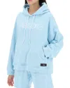 Versace 1978 Re-edition Logo-embroidered Hoodie In Blue