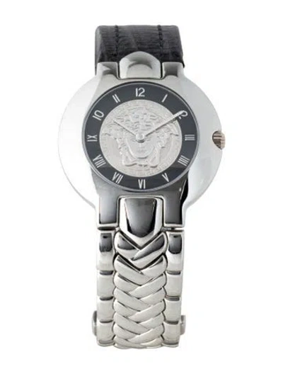 Pre-owned Versace Hybrid Watch In Multi