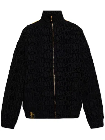 Versace I Love Baroque Sweatshirt In Black