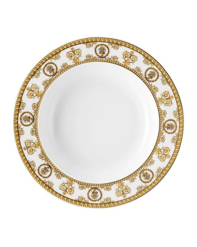 VERSACE I LOVE BAROQUE BIANCO RIM SOUP BOWL