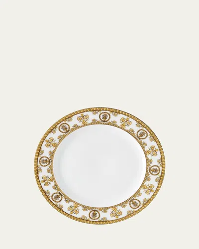 Versace I Love Baroque Bianco Salad Plate In White