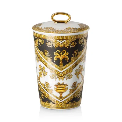 Versace I Love Baroque Scented Candle In White
