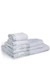 Versace I Love Baroque Set Of 5 Towels In White