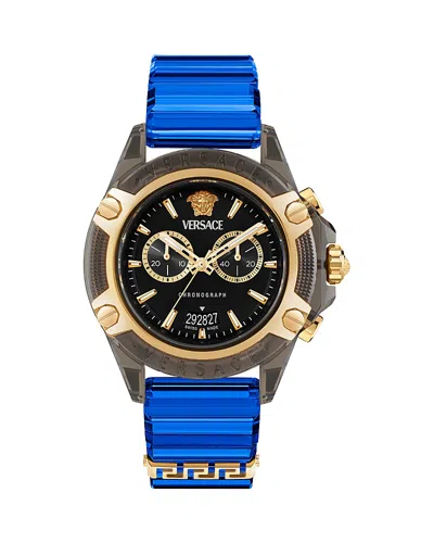 Versace Men's Icon Active Watch In Blue