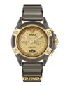 Versace Icon Active Chronograph Watch In Brown