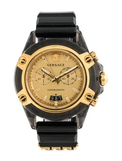 Pre-owned Versace Icon Active Watch In Multi