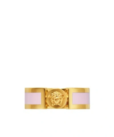 Versace Icon Ring In Black