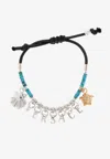 Versace Icons De La Mer Beaded Bracelet In Multi