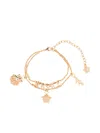 Versace Icons De La Mer Bracelet In Gold