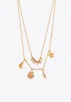 Versace Icons De La Mer Necklace In Gold