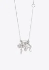 Versace Icons De La Mer Necklace In Silver