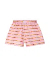Versace In Bloom Shorts In Pink