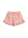 Versace In Bloom Shorts In Pink