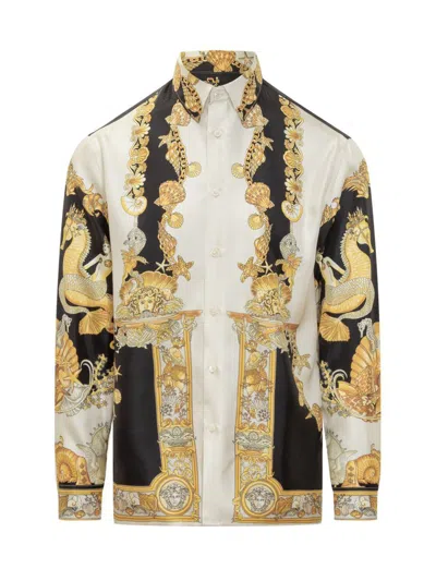 Versace Informal Shirt In Multi