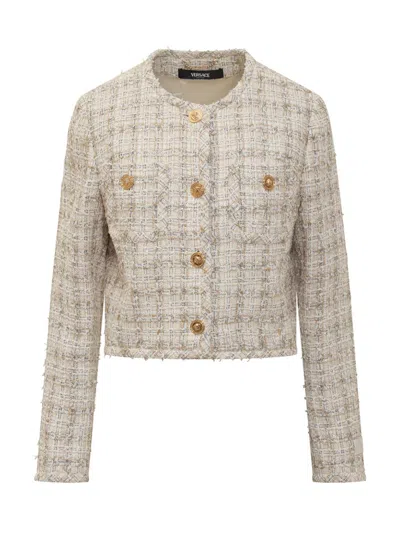 VERSACE VERSACE TWEED JACKET