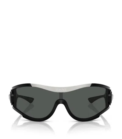 Versace Injected Ve4475 Sunglasses In Black
