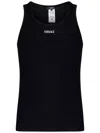 Versace Men Logo Embroidery Tank Top