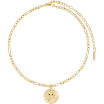 Versace Irradia Collana Necklace In Transparent