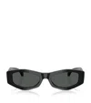 Versace 54mm Irregular Sunglasses