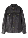 Versace Blouson In Black