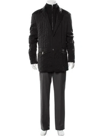 Pre-owned Versace Jacket In Black