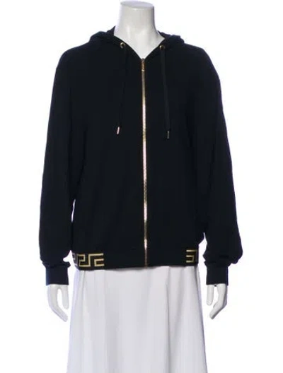 Pre-owned Versace Jacket In Blue