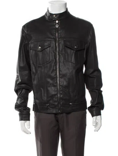 Pre-owned Versace Jacket In Grey