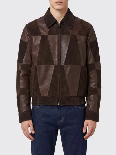 Versace Jacket Men Color Brown