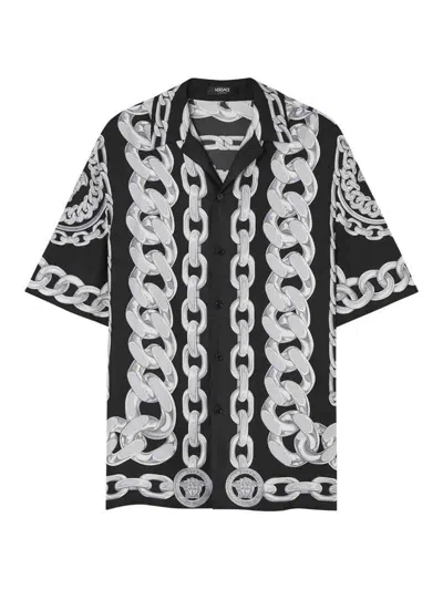 Versace Chaqueta Casual - Plata In Silver