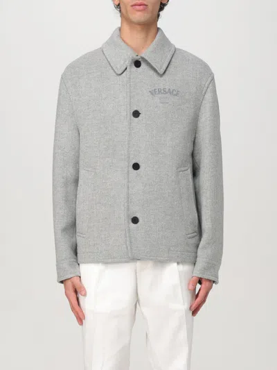 VERSACE JACKET VERSACE MEN COLOR GREY,411976020