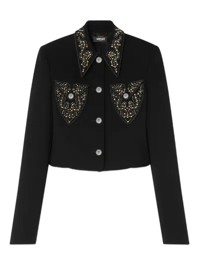 VERSACE JACKET WITH DECORATION