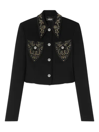 VERSACE JACKET WITH DECORATION