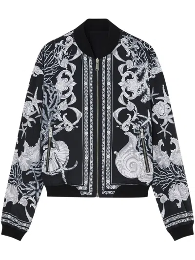 Versace Jackets In Black