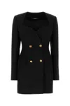 Versace Evening Jacket Responsible Wool Grain De Poudre Na 10208671a14592 1b000 In Black