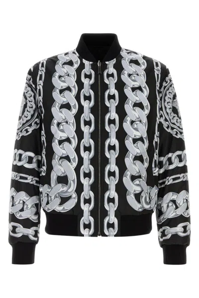 VERSACE VERSACE JACKETS AND VESTS