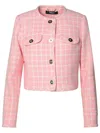 Versace Virgin Wool Blend Jacket In Multicolor