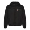 Versace Jackets Blacks And Greys In Black