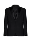 Versace Duchess Tuxedo Jacket In Black