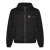 Versace Jackets Blacks And Greys In Black