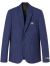 Versace Formal Jacket In Blue