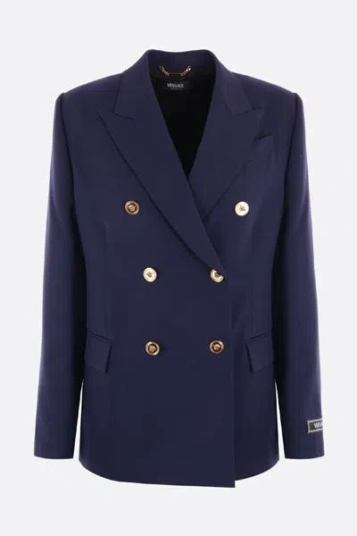 Versace Jackets In Blue